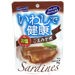 ＨＧいわしで健康ごまみそ煮パウチ ９０ｇ