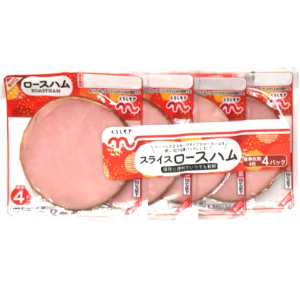 プリマハム　くらしモアロースハム　４連 １３６ｇ