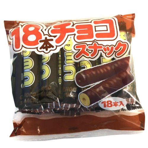 □ＪＣＣ　☆チョコスナック棒　 １８本