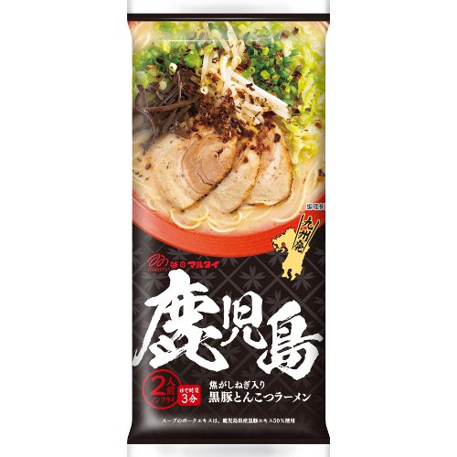 ■マルタイ　鹿児島黒豚とんこつ棒ラーメン
