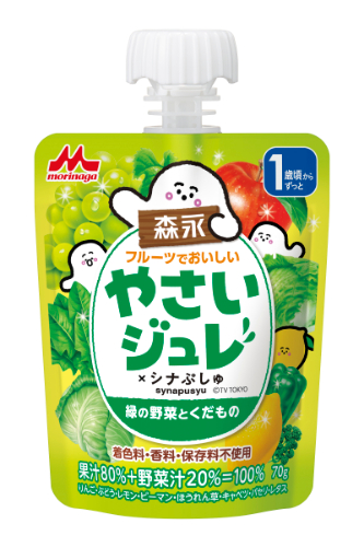 ＭＮやさいジュレ　緑の野菜とくだもの ７０ｇ