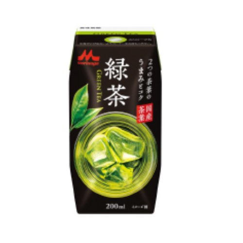 □森永乳業　緑茶 200ｍｌ