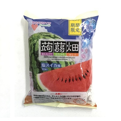 マンナンライフ蒟蒻畑塩スイカ味 １０コ