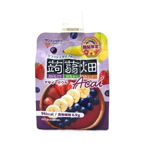 マンナンライフ　クラッシュタイプの蒟蒻畑アサイーボウル １５０Ｇ