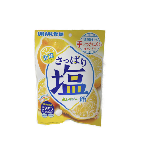 味覚糖さっぱり塩飴塩レモン ６４Ｇ