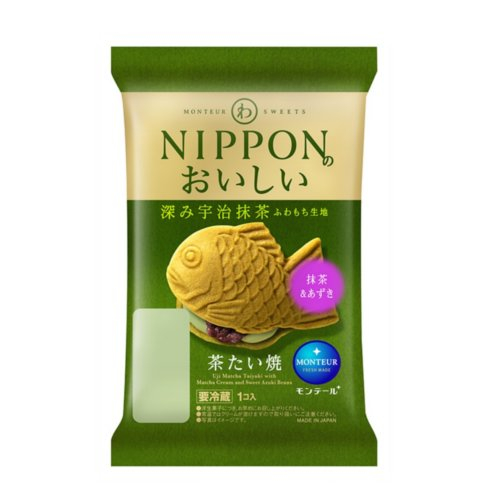 □モンテール抹茶・茶たい焼（抹茶あずき ） 1個