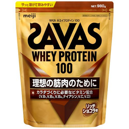 明治　ザバスホエイプロテイン１００ショコラ大袋 ９８０ｇ