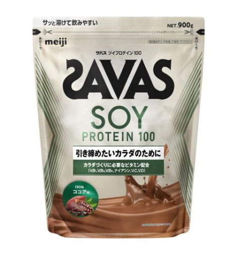 明治　ザバスソイプロテイン１００　ココア大袋 ９００ｇ