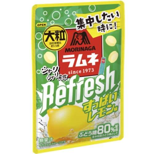 森永大粒ラムネ＜すっぱいレモン＞ ３０Ｇ