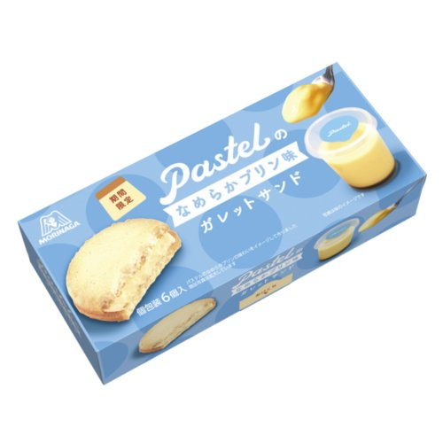□【売切御免】森永☆パステルガレットＳなめらかプリン 6個