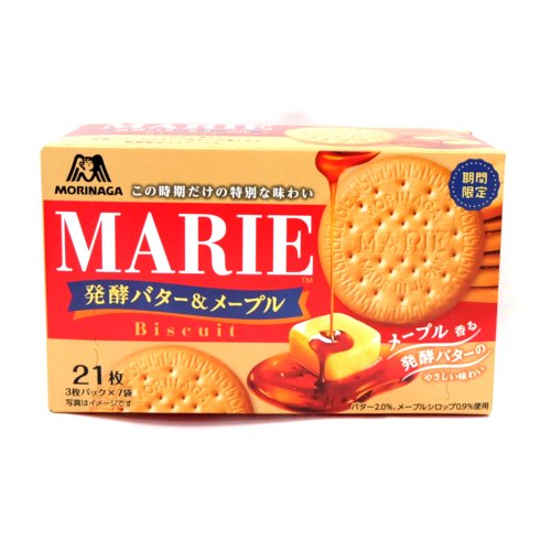 ■森永☆マリー＜発酵バター＆メープル＞ 21枚