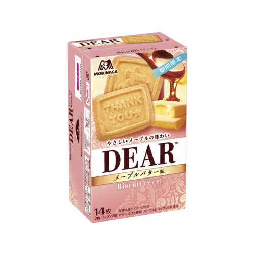 【数量限定】森永☆ディア＜メープルバター味＞ １４枚