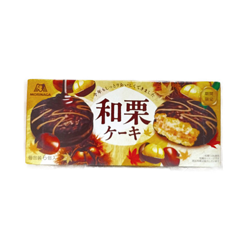 ■ 森永☆和栗ケーキ 6個入り