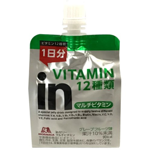 森永製菓インゼリー　マルチビタミン　グレープフルーツ味 １８０ｇ