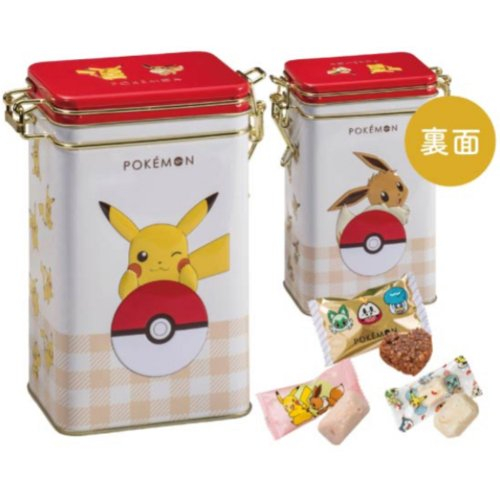 □【バレンタイン】スイーツキャニスター缶（ポケモン）　マイネローレン　　※欠品時キャンセル対応となります。 ＜７個入り＞