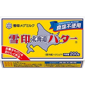 雪印北海道バター食塩不使用 ２００ｇ