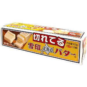 雪印北海道バター１０ｇに切れている １００ｇ