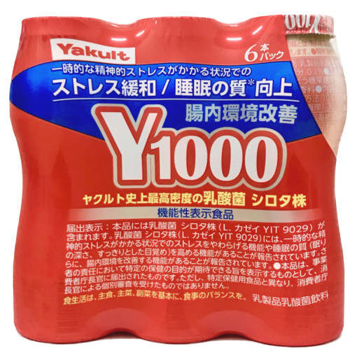 ヤクルトＹ１０００６本パック ６ホンイリ