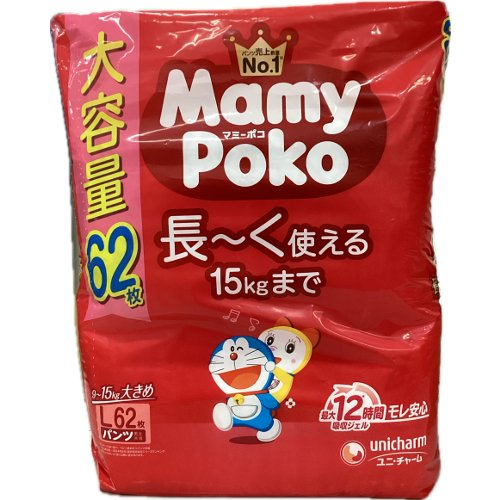 【パンツ】マミーポコパンツＬ６２枚ドラえもん ６２マイ