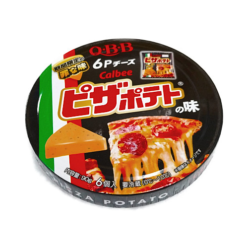 【数量限定】ＱＢＢ　６Ｐチーズ　Ｃａｌｂｅｅピザポテトの味 ９０ｇ