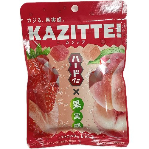 ロッテ　カジッテ＜ストロベリー＆ピーチ ８０ｇ