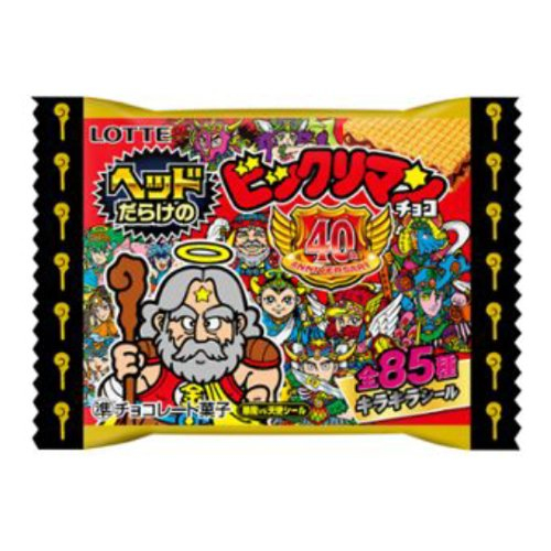 □ ロッテ☆ヘッドだらけのビックリマンチョコ 1枚入り