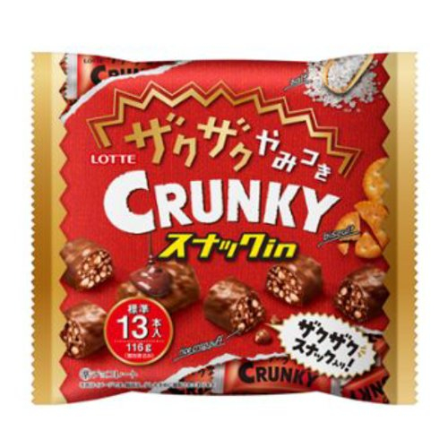 【数量限定】ロッテ☆ザクザクやみつきクランキースナ １１６ｇ