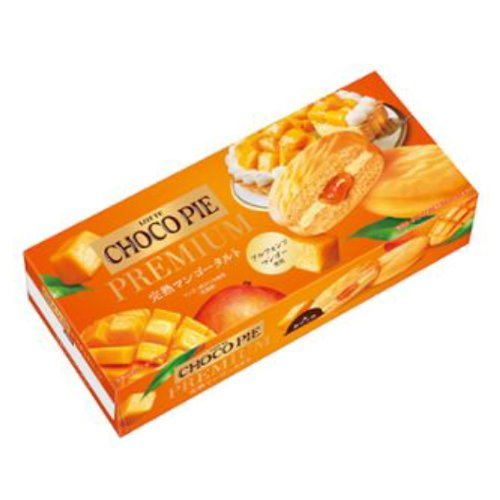 □ロッテ☆チョコパイプレミアム　マンゴータルト 6個