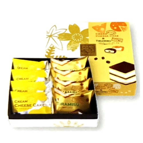 中村屋　チーズケーキ＆ティラミス ８個入