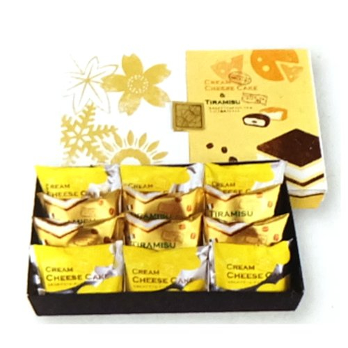 中村屋　チーズケーキ＆ティラミス １２個入