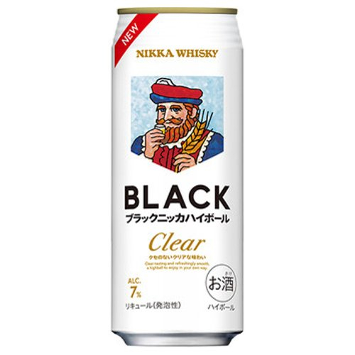 ■【数量限定】 アサヒ　ブラックニッカハイボール缶 500ML