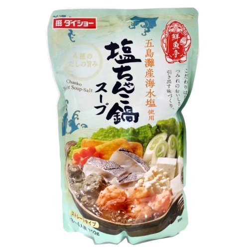 【鮮魚コーナー】鮮魚亭塩ちゃんこ鍋スープ ◆１パック