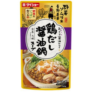 【青果コーナー】野菜鍋鶏出し醤油ダイショー パック