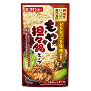 【青果コーナー】ダイショー野菜をいっぱい食べる鍋　もやし坦々鍋スープ 袋