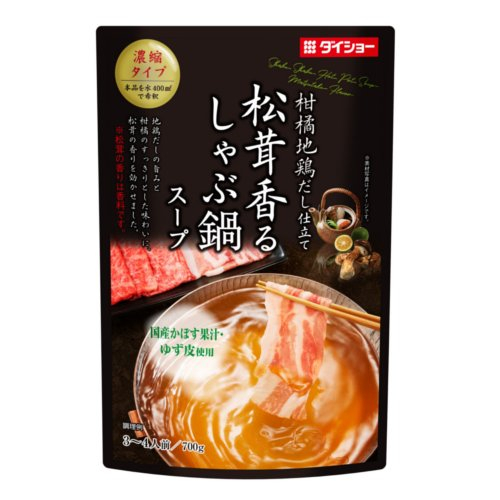 【精肉コーナー】ダイショー　松茸香るしゃぶ鍋スープ ◆７００ｇ