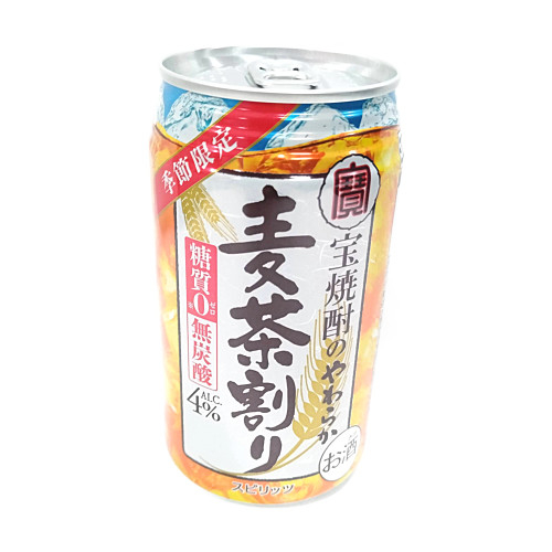 □【数量限定】 宝焼酎のやわらか麦茶割り 335ML