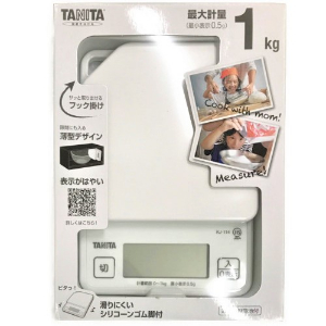 デジタルクッキングスケールホワイト １ｋｇ