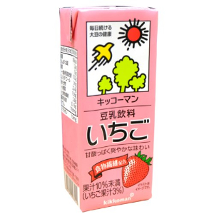 キッコーマン豆乳飲料いちご ２００ｍｌ