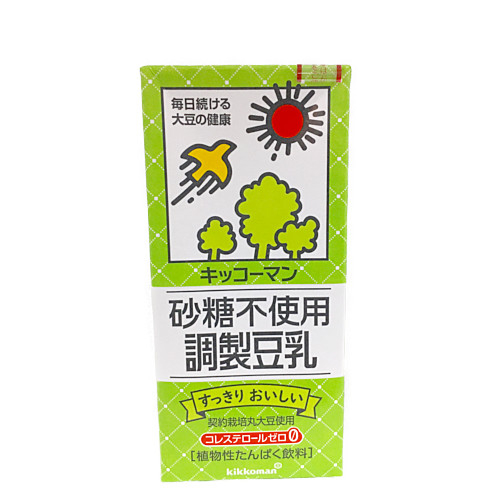 キッコーマン砂糖不使用調製豆乳 １０００ｍｌ