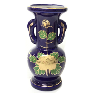 ■【清明祭】６０仏花瓶　ルリ新花 ＜９３５＞