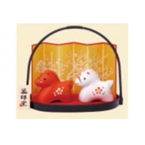 □ 干支置物午５７