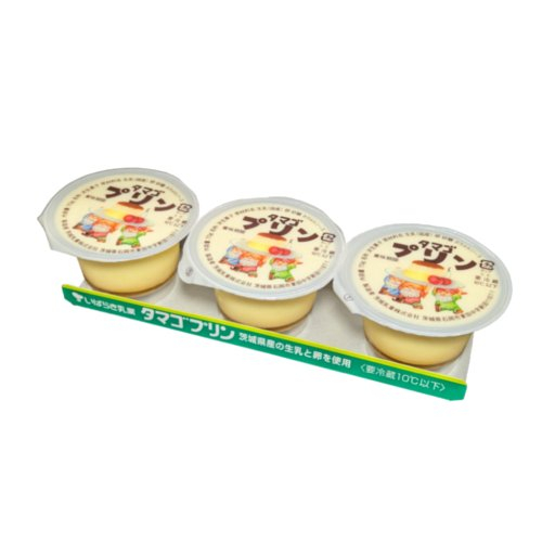茨城乳業　タマゴプリン ７０ｇｘ３