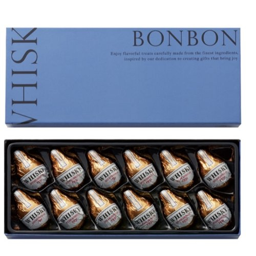 □【バレンタイン】モロゾフ（プラウド）　ウイスキーボンボン　※欠品時キャンセル対応となります。 ＜１２個入＞
