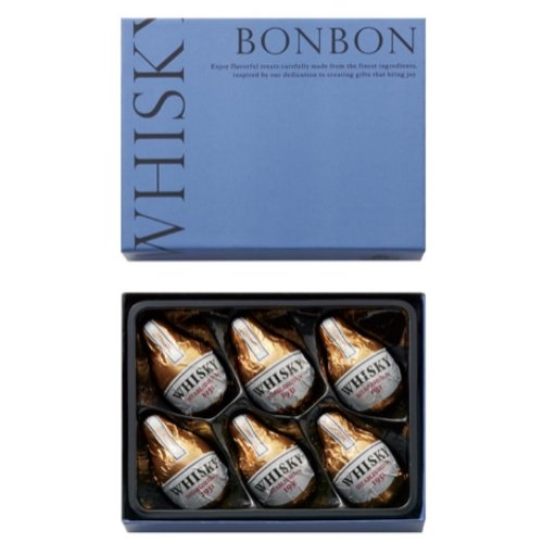 □【バレンタイン】モロゾフ（プラウド）　ウイスキーボンボン　※欠品時キャンセル対応となります。 ＜６個入＞