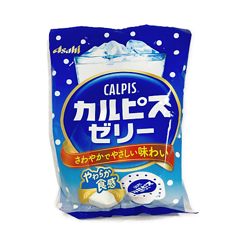 □【売切れ御免】アサヒ　カルピスゼリー １０個入り