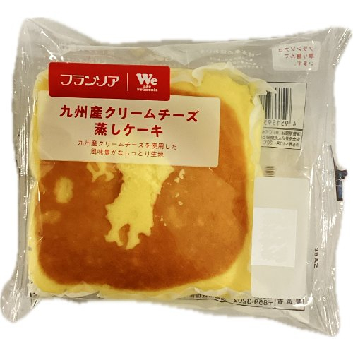 □フランソア九州産クリームチーズ蒸ケーキ※消費期限が翌日となる場合がございます。 １個