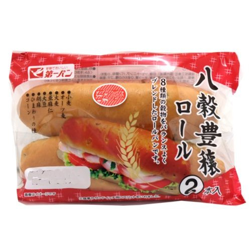 第一パン　八穀豊穣ロール ２個入