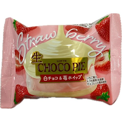 □ロッテ生チョコパイ　ストロベリー※消費期限が翌日となる場合がございます。 １個