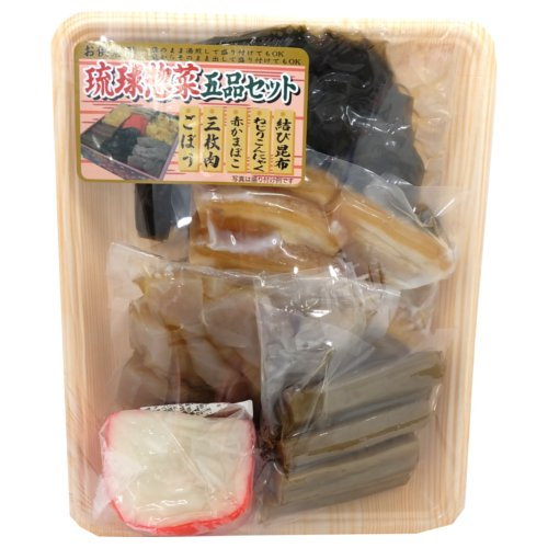 □【冷蔵】トータルサービス　琉球惣菜五品セット 5種