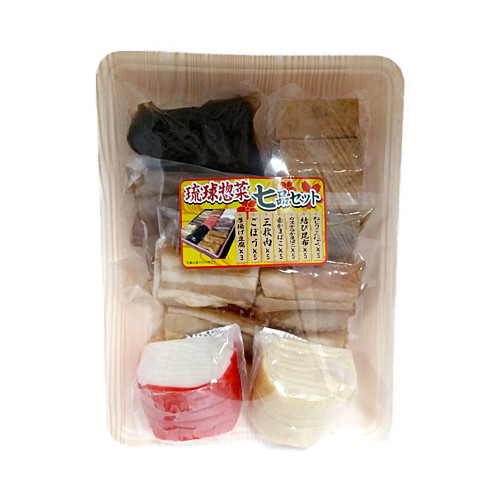 □【冷蔵】トータルサービス　琉球惣菜七品セット 7種